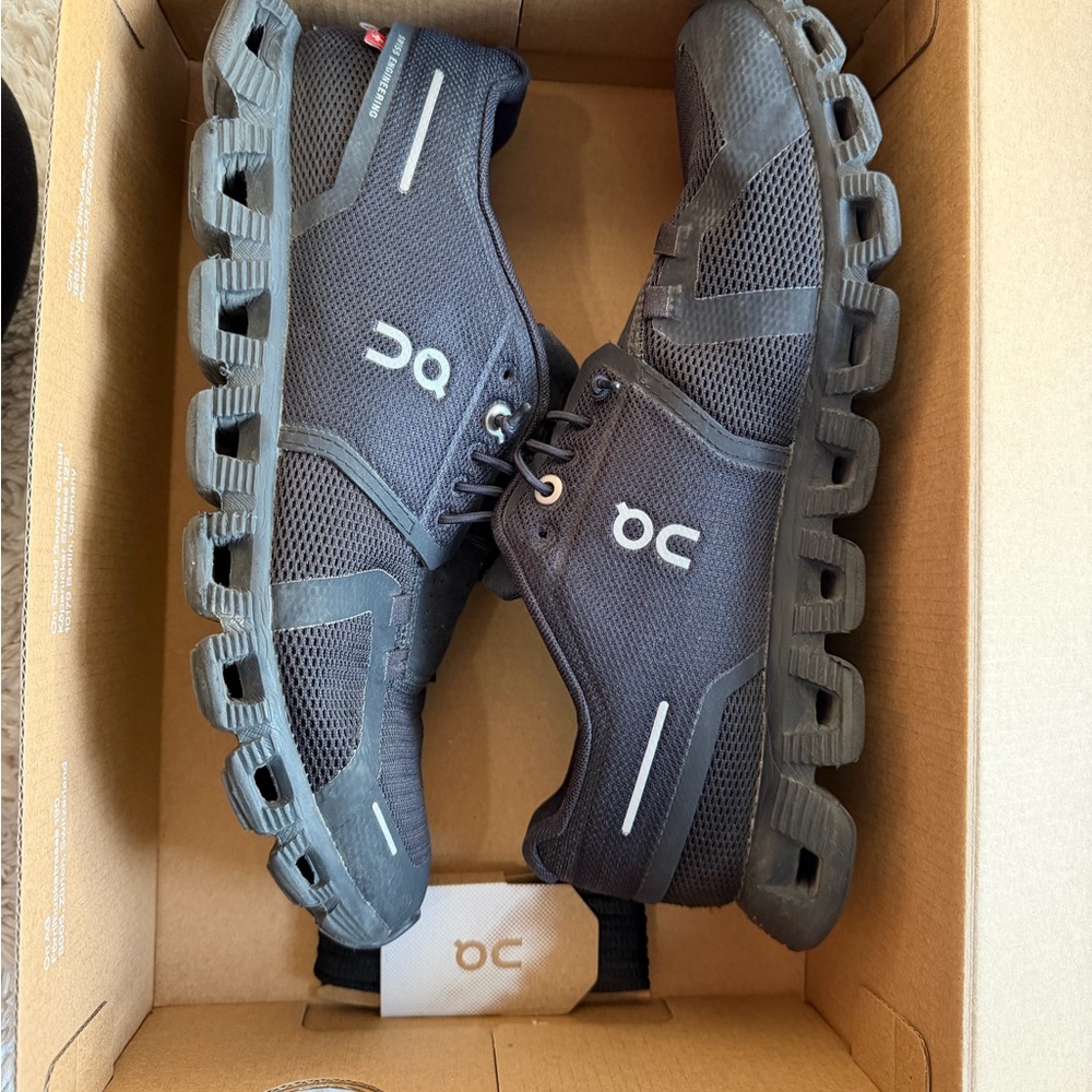 On Running Black Sneakers